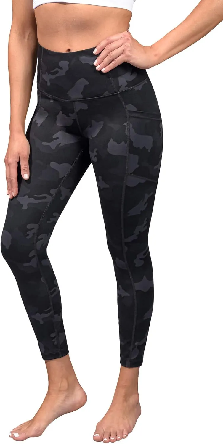 Yogalicious High Waist Squat Proof Soft Printed Leggings for Women